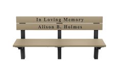 Belmont Memorial Inground Bench