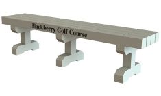 Durable Park Bench - Personalized